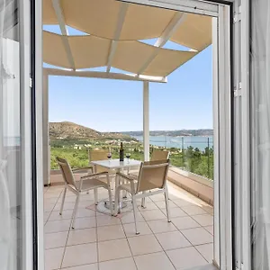  Villa Sea View Manolis With Private Pool Near The